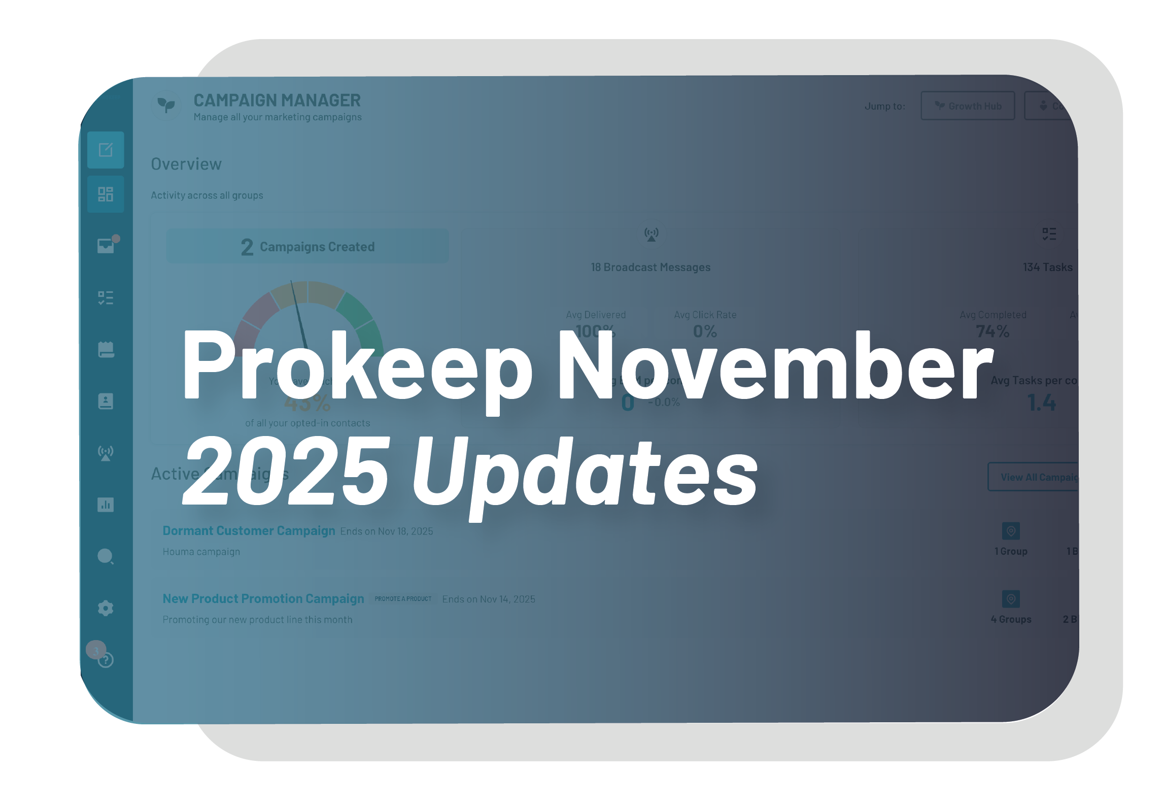 November 2025 Prokeep Updates